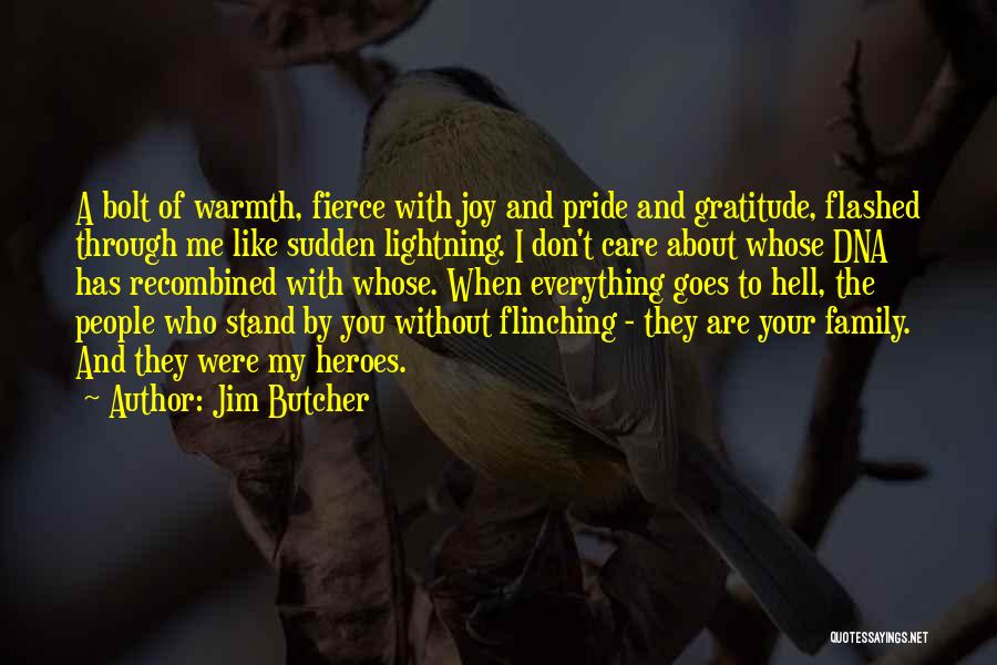 Friendship Like Family Quotes By Jim Butcher