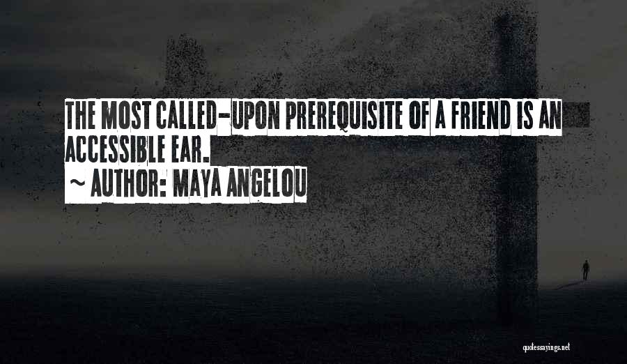 Friendship Maya Angelou Quotes By Maya Angelou