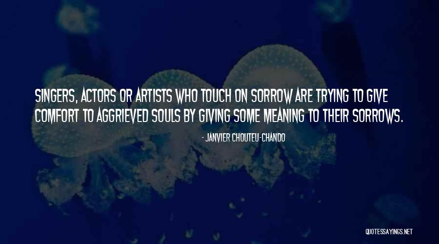 Friendship Meaning Quotes By Janvier Chouteu-Chando Friendship Meaning Quotes By Janvier Chouteu-Chando