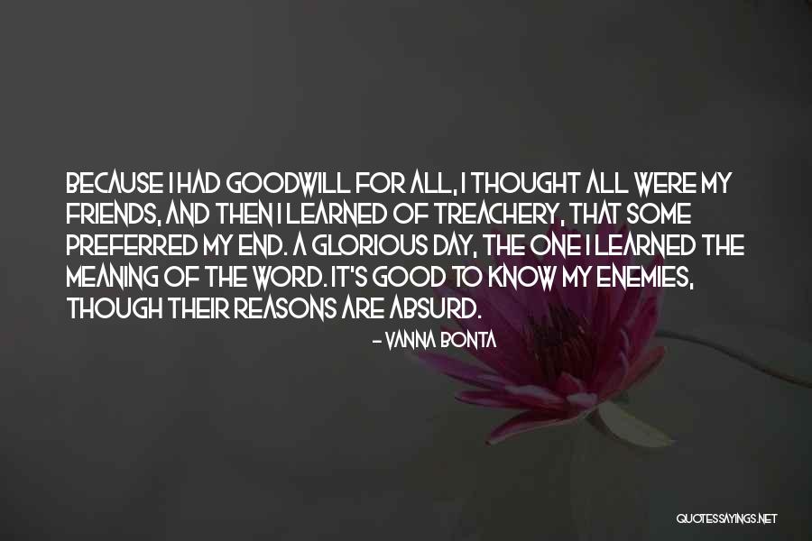 Friendship Meaning Quotes By Vanna Bonta Friendship Meaning Quotes By Vanna Bonta