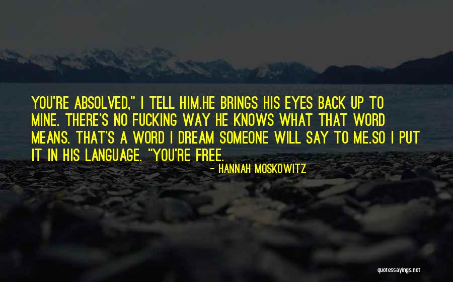 Friendship Means Quotes By Hannah Moskowitz Friendship Means Quotes By Hannah Moskowitz