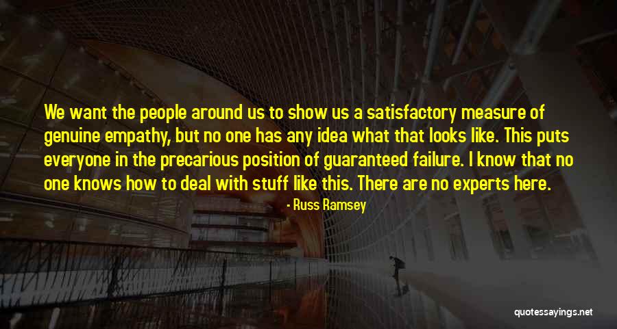 Friendship Measure Quotes By Russ Ramsey