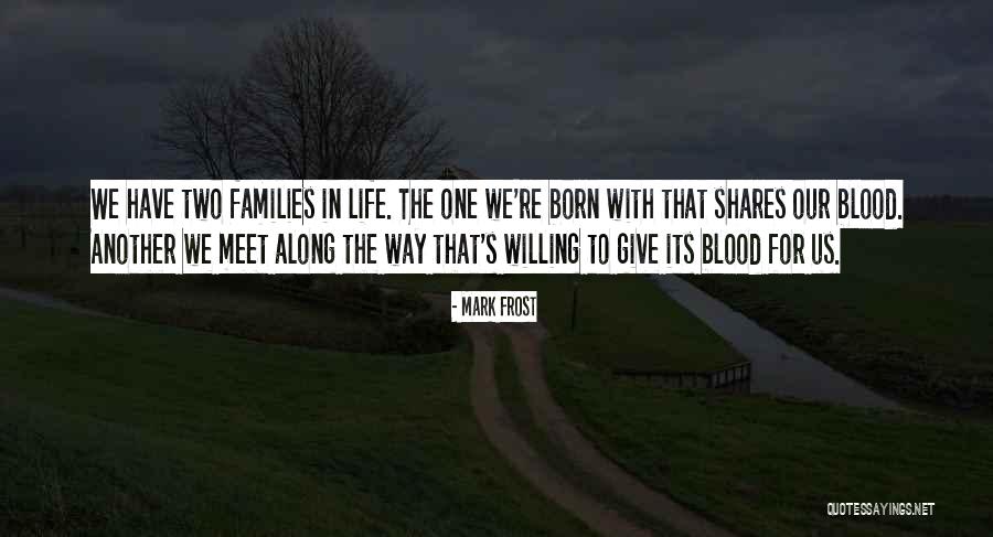 Friendship Meet Quotes By Mark Frost Friendship Meet Quotes By Mark Frost