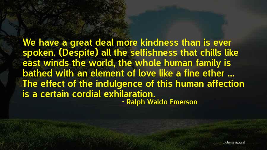 Friendship More Than Love Quotes By Ralph Waldo Emerson