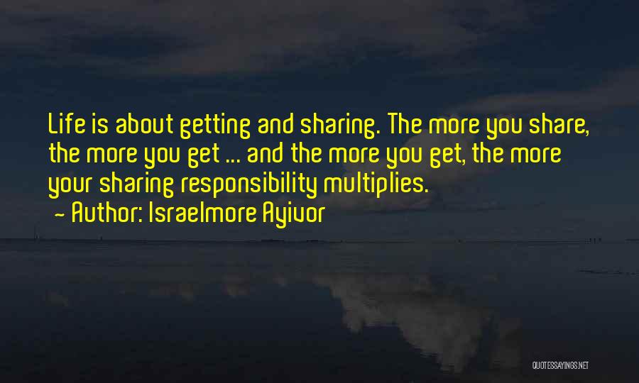 Friendship Multiplies Quotes By Israelmore Ayivor