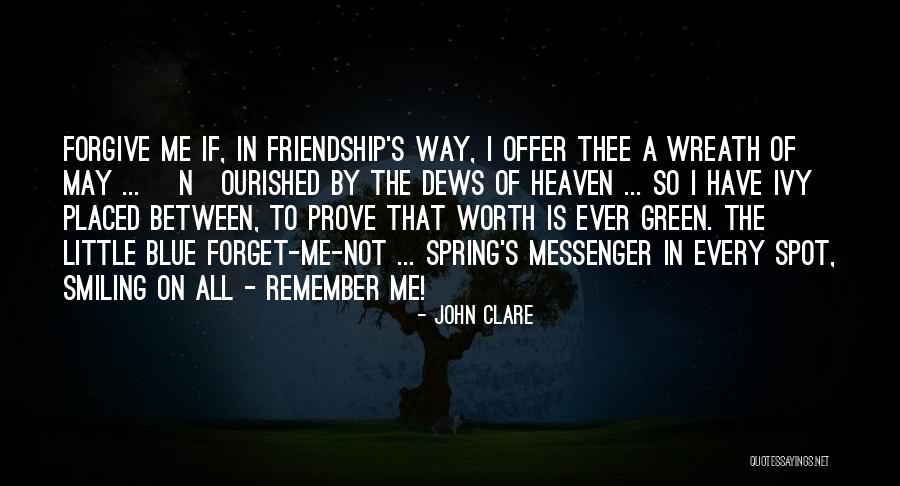 Friendship Offer Quotes By John Clare Friendship Offer Quotes By John Clare