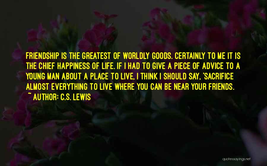 Friendship One Piece Quotes By C.S. Lewis