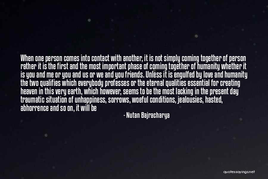 Friendship Or Love Quotes By Nutan Bajracharya Friendship Or Love Quotes By Nutan Bajracharya