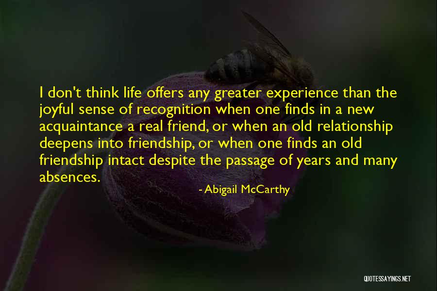 Friendship Or Relationship Quotes By Abigail McCarthy Friendship Or Relationship Quotes By Abigail McCarthy