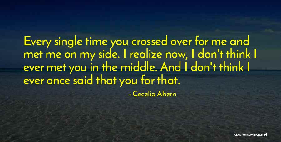 Friendship Over Love Quotes By Cecelia Ahern