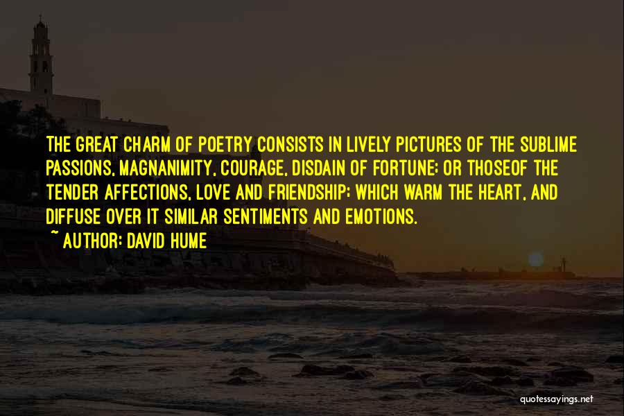 Friendship Over Love Quotes By David Hume