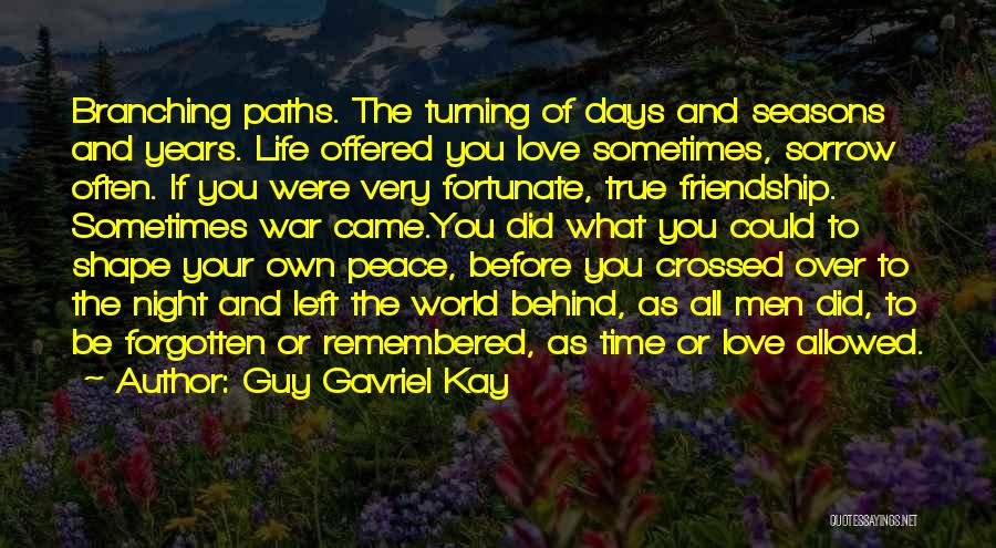 Friendship Over The Years Quotes By Guy Gavriel Kay