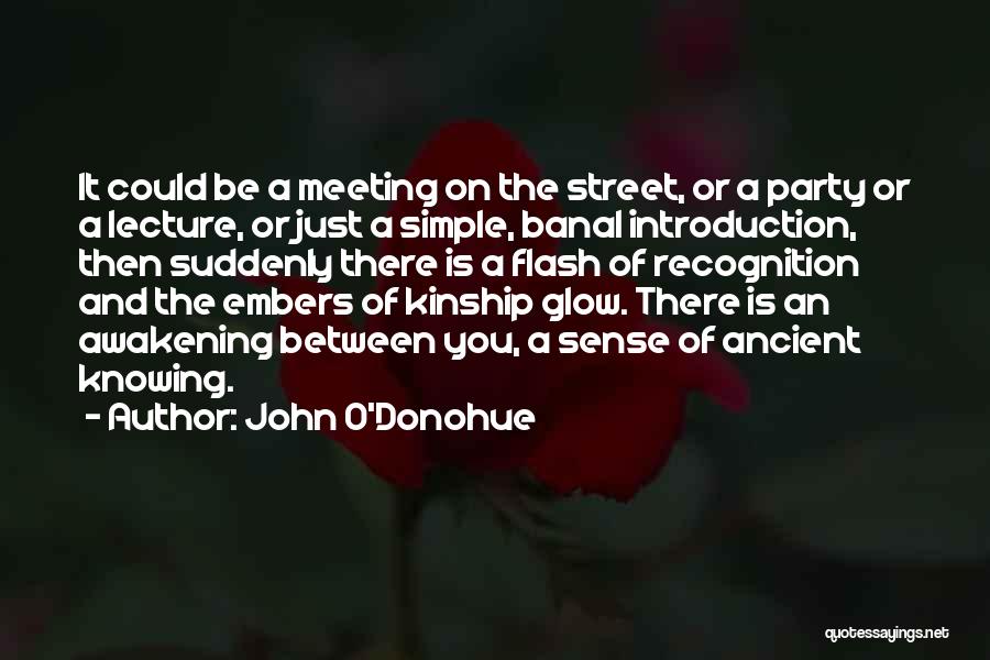 Friendship Party Quotes By John O'Donohue