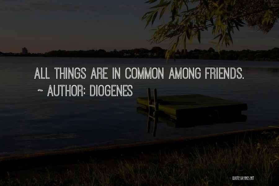 Friendship Quotes By Diogenes