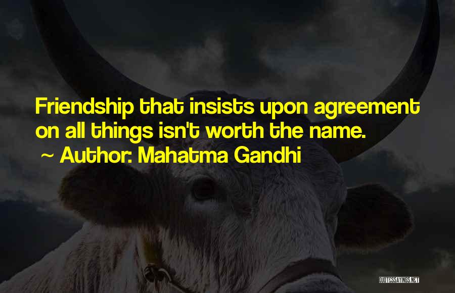 Friendship Quotes By Mahatma Gandhi