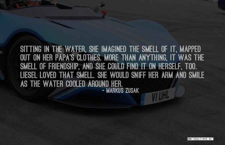 Friendship Smile Quotes By Markus Zusak Friendship Smile Quotes By Markus Zusak