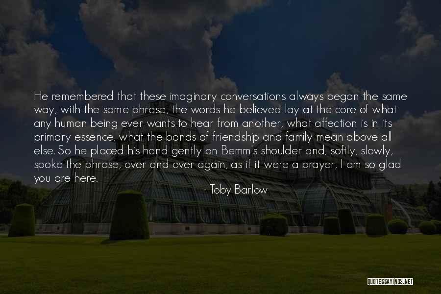 Friendship That's Over Quotes By Toby Barlow Friendship That's Over Quotes By Toby Barlow