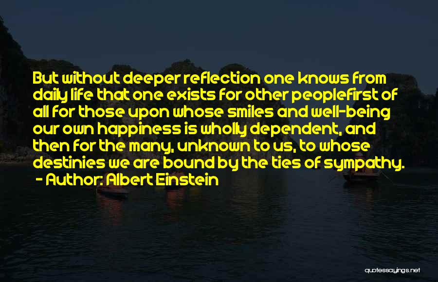 Friendship Ties Quotes By Albert Einstein