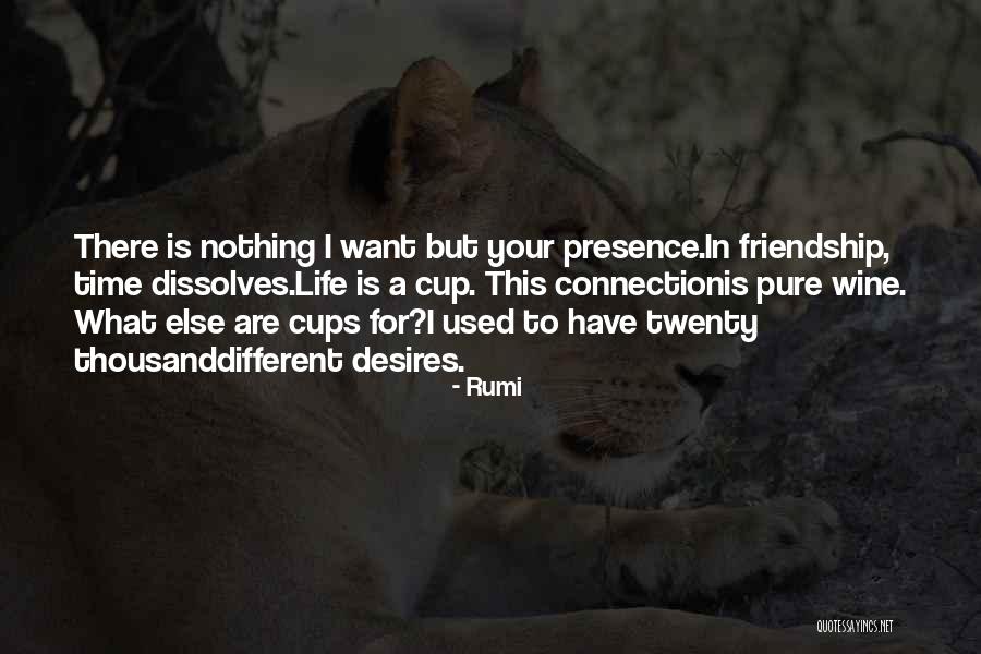 Friendship Time Quotes By Rumi Friendship Time Quotes By Rumi