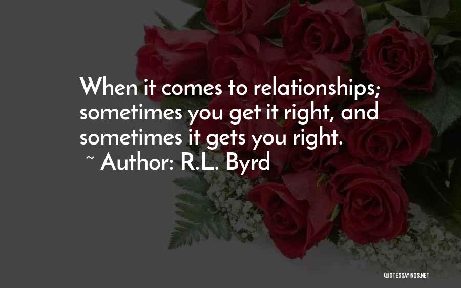 Friendship Transcending Time Quotes By R.L. Byrd
