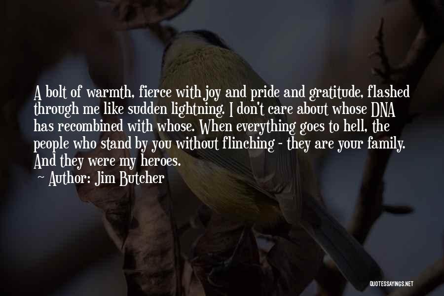 Friendship Warmth Quotes By Jim Butcher