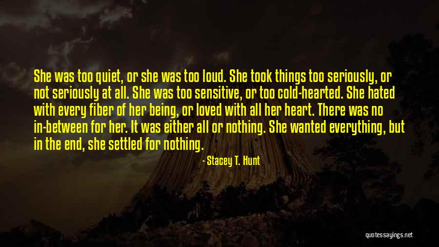 Friendship With Her Quotes By Stacey T. Hunt