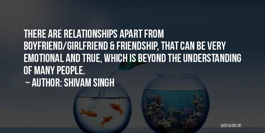 Friendship With Your Ex Boyfriend Quotes By Shivam Singh