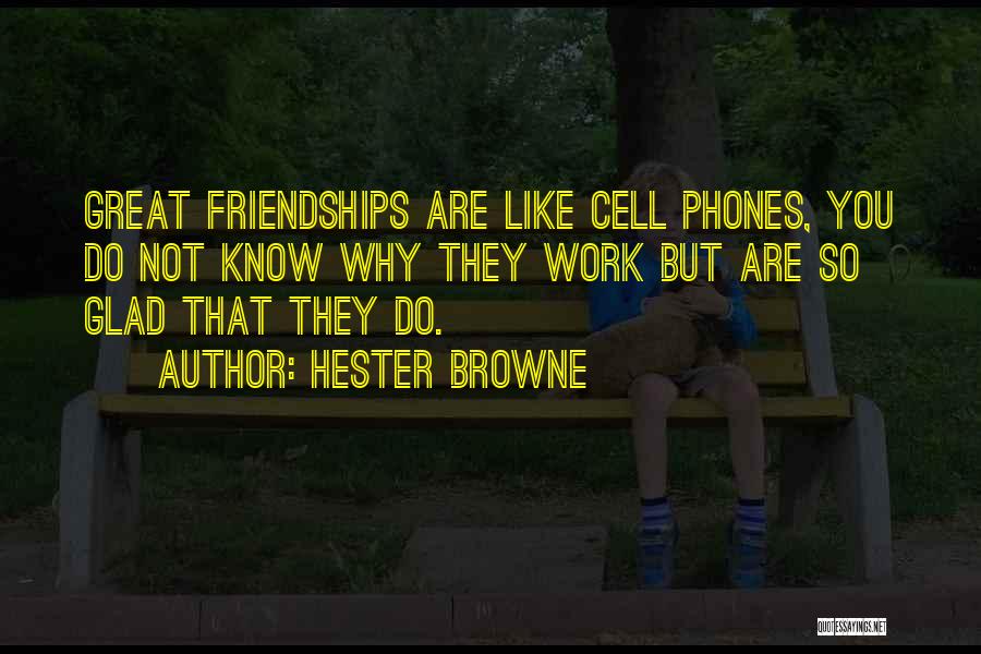 Friendships At Work Quotes By Hester Browne