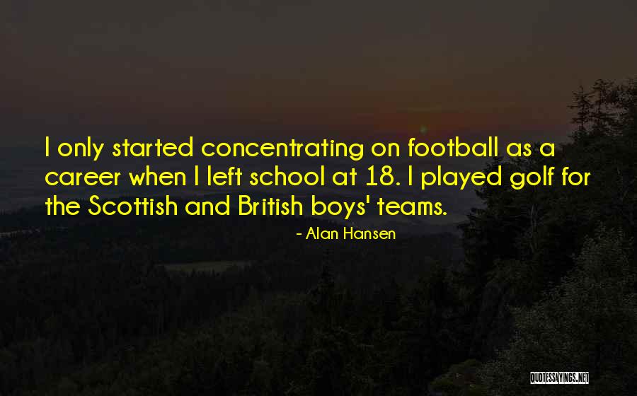 Frigatebirds In Georgia Quotes By Alan Hansen Frigatebirds In Georgia Quotes By Alan Hansen