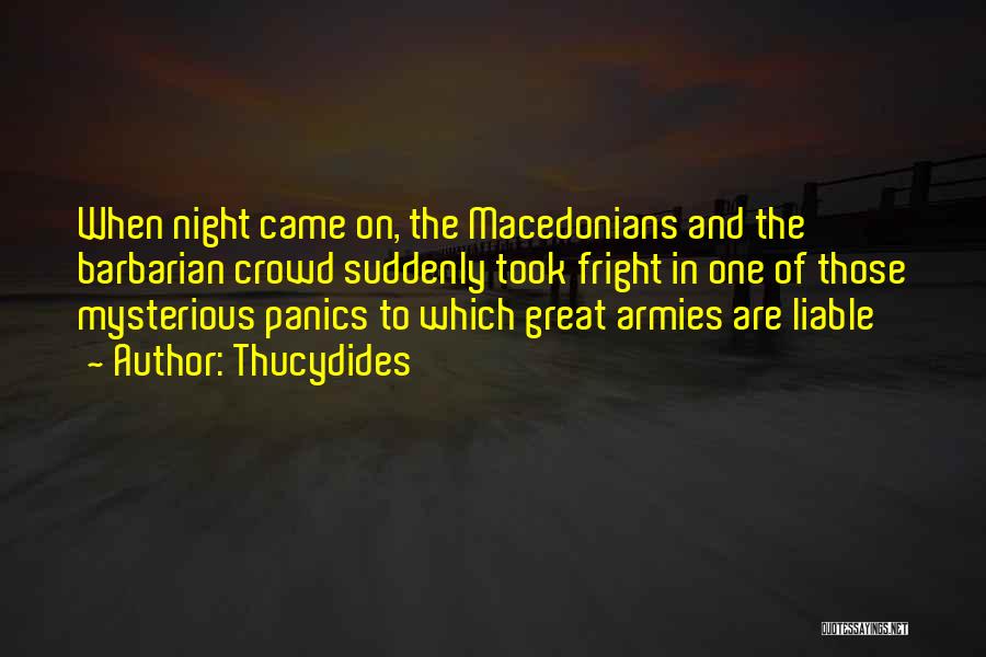 Fright Quotes By Thucydides