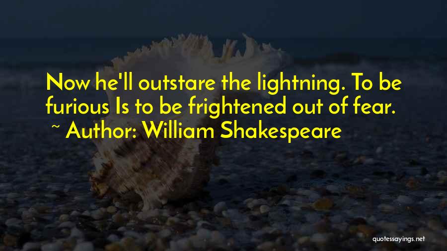 Frightened Quotes By William Shakespeare