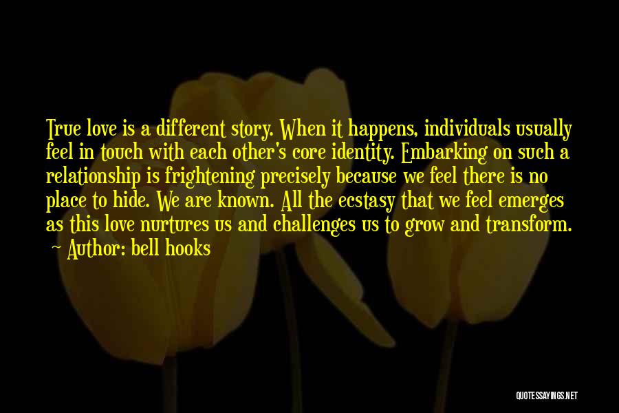 Frightening Love Quotes By Bell Hooks