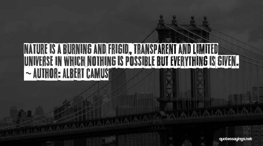 Frigid Quotes By Albert Camus