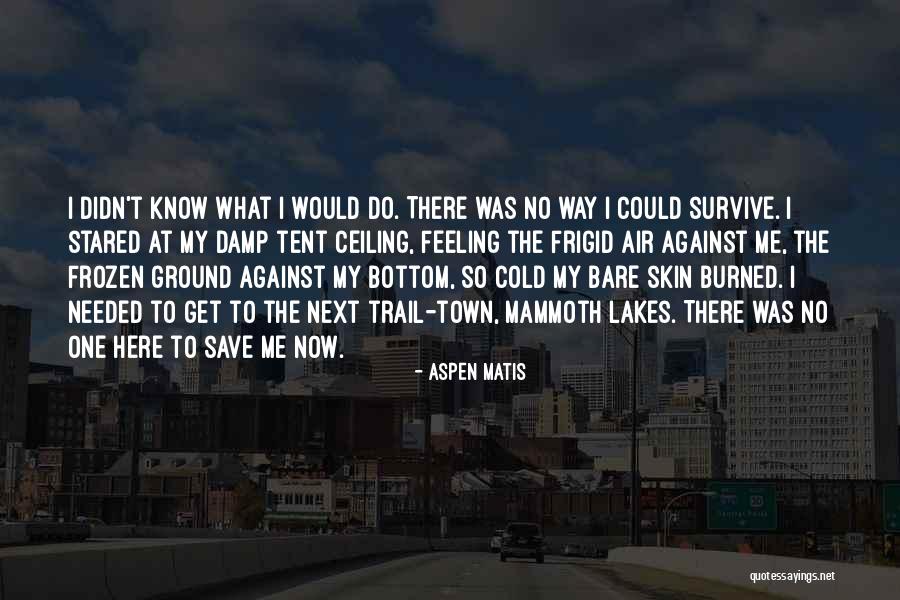 Frigid Woman Quotes By Aspen Matis