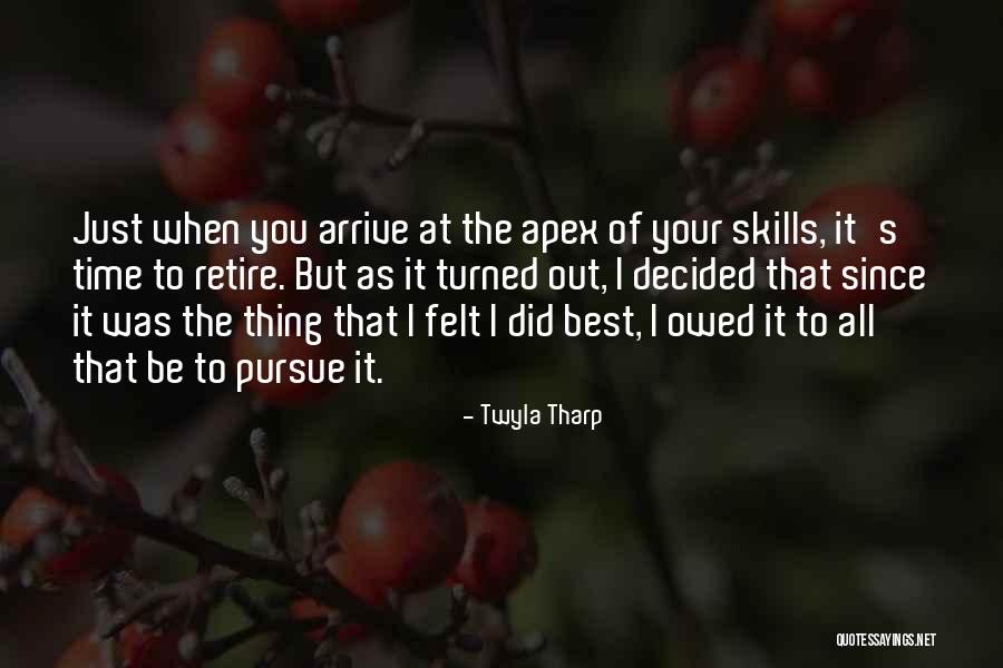 Frigidly Cold Quotes By Twyla Tharp Frigidly Cold Quotes By Twyla Tharp