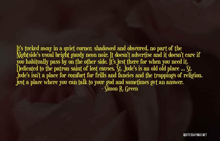 Frills Quotes By Simon R. Green Frills Quotes By Simon R. Green