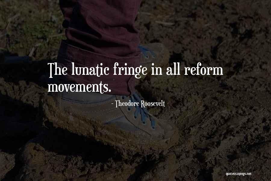 Fringe Quotes By Theodore Roosevelt