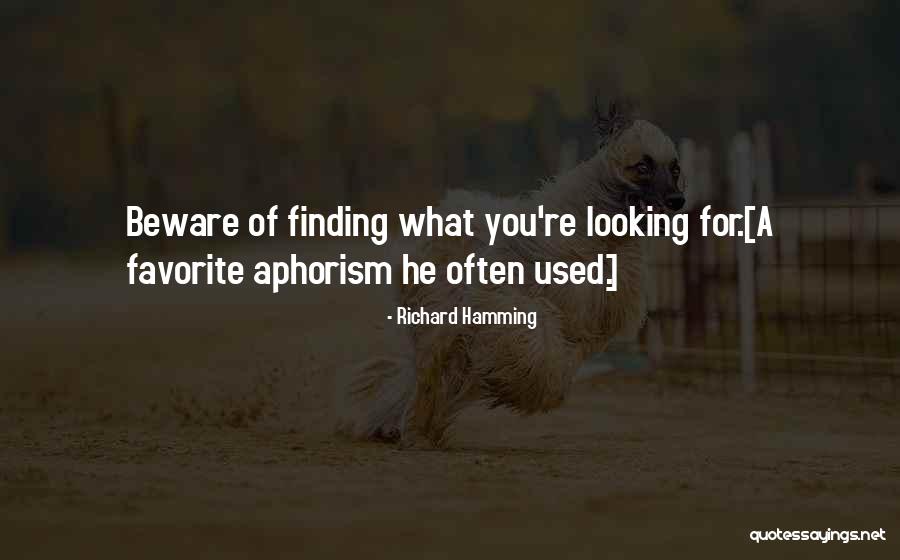 Frithjof Klausen Quotes By Richard Hamming Frithjof Klausen Quotes By Richard Hamming