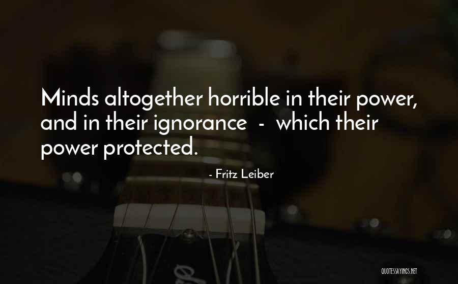 Fritz Leiber Quotes 482876