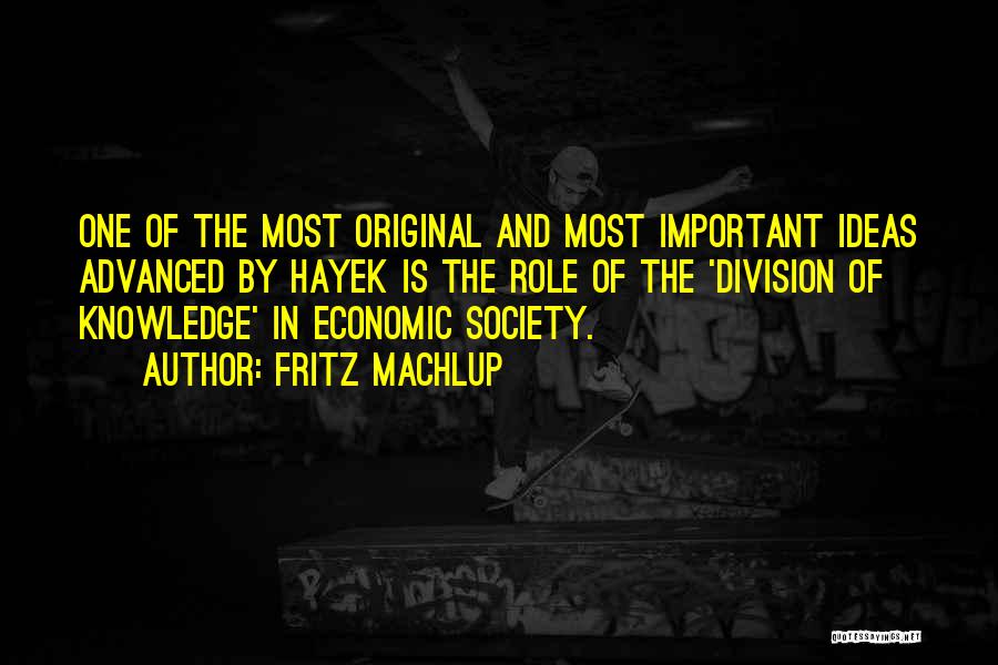 Fritz Machlup Quotes 1915346