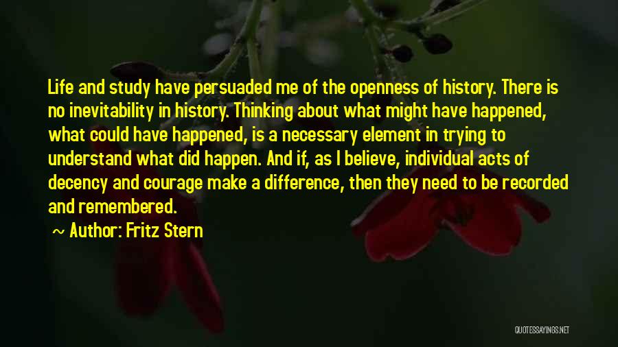 Fritz Stern Quotes 249677