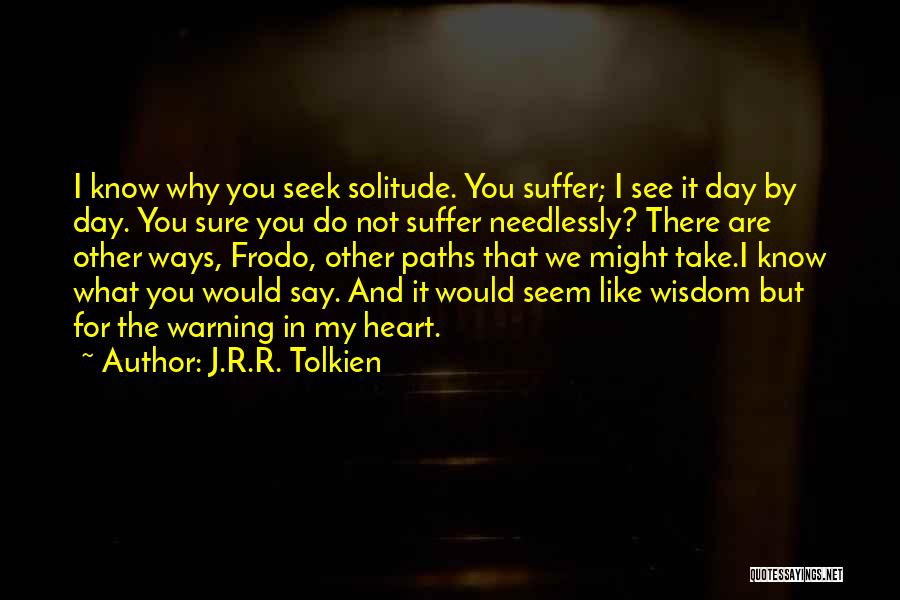 Frodo Baggins Quotes By J.R.R. Tolkien