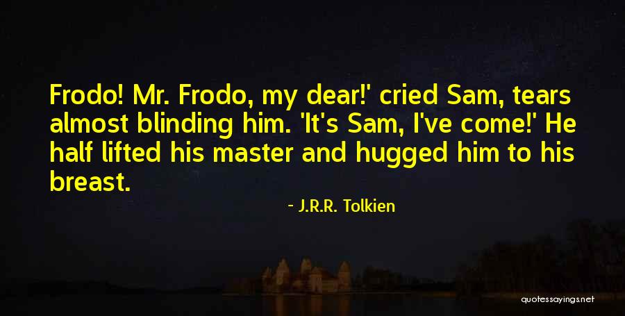 Frodo To Sam Quotes By J.R.R. Tolkien