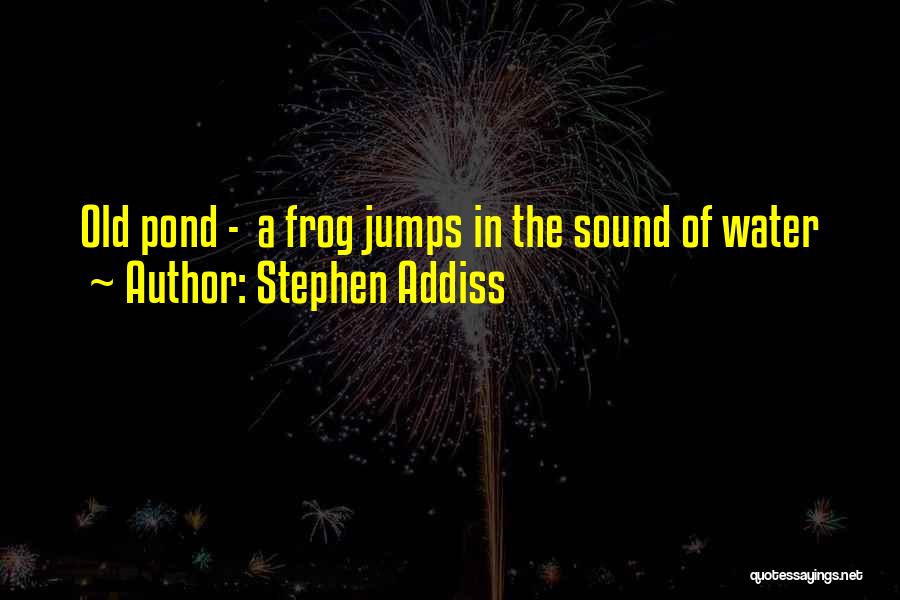 Frog In The Well Quotes By Stephen Addiss