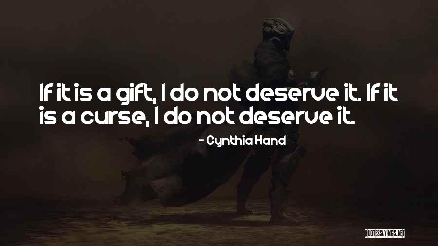 Froisse Quotes By Cynthia Hand Froisse Quotes By Cynthia Hand