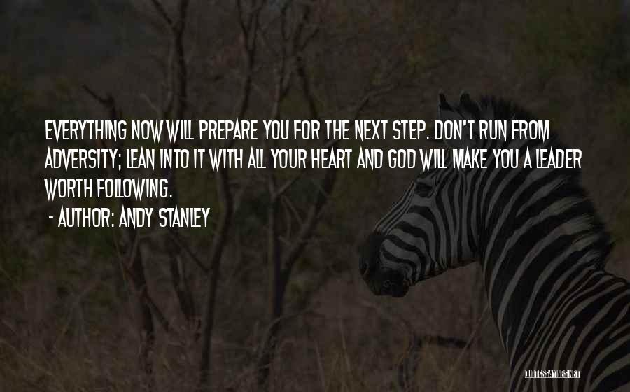 From Adversity Quotes By Andy Stanley