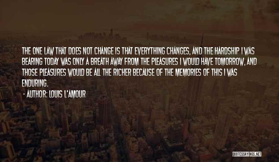 From Adversity Quotes By Louis L'Amour