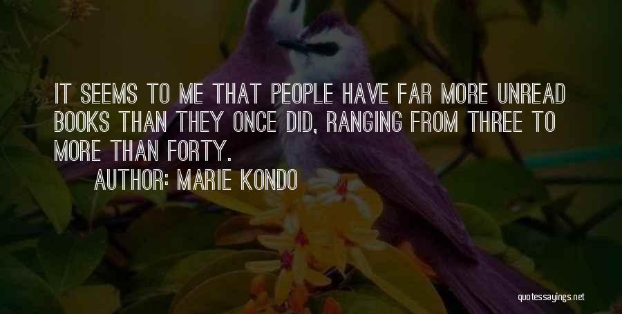 From Books Quotes By Marie Kondo