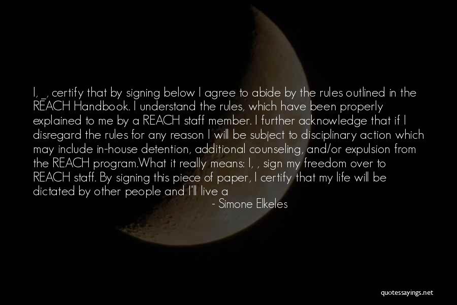 From House Rules Quotes By Simone Elkeles From House Rules Quotes By Simone Elkeles