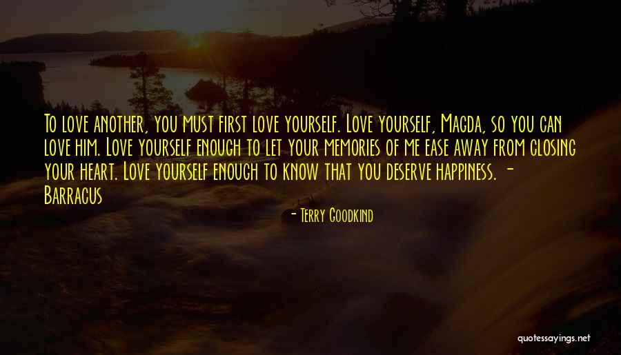 From Me To Him Love Quotes By Terry Goodkind